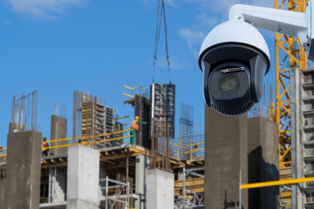 caméras de surveillance chantier